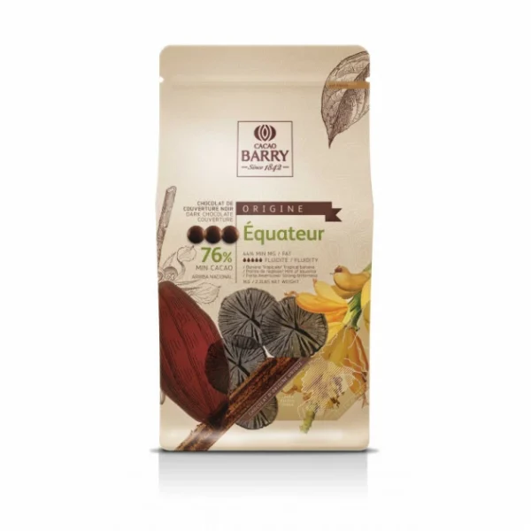 Chocolat Noir Origine Equateur 76% 1 kg 3