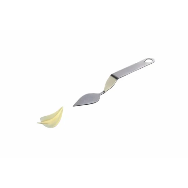 Couteau Inox Feuille 6 x 3 cm Flychoc Pavoni 1