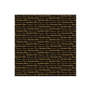 Feuille Transfert Chocolat Motif Joyeuses Fêtes 250×400 mm (x3) Florensuc 10