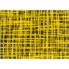 Feuilles de transfert chocolat lignes jaunes 34 x 26,5 cm (x10) 16