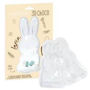 Moule 3D Chocolat Lapin Scrapcooking 8