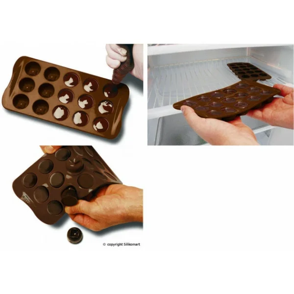 Moule à Chocolat 12 Bonshommes Easy Choc – Silicone Spécial Chocolat 4