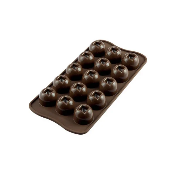 Moule à Chocolat 15 Boules Easy Choc – Silicone Spécial Chocolat 1