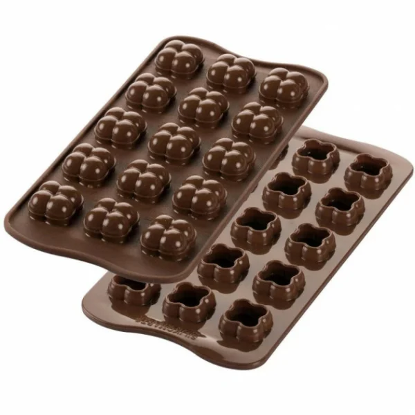 Moule à Chocolat 15 Choco Game Easy Choc – Silicone Spécial Chocolat 1