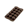 Moule à Chocolat 15 Ronds Nervurés Easy Choc – Silicone Spécial Chocolat 16