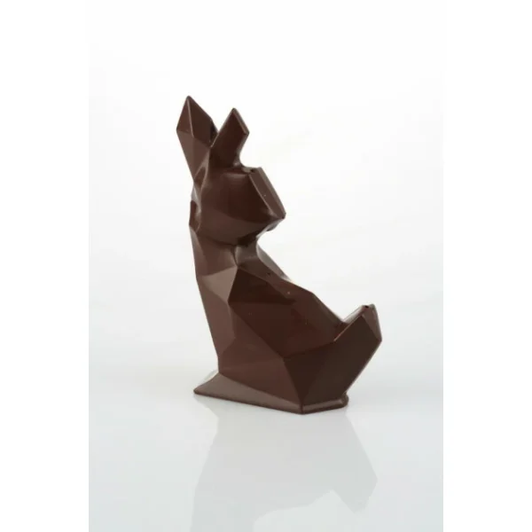 Moule à Chocolat Lapin Origami 11 cm Barry 1