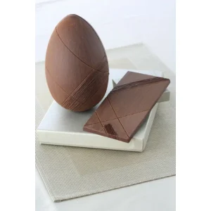 Moule à Chocolat Oeuf Strié 16 cm Barry 6