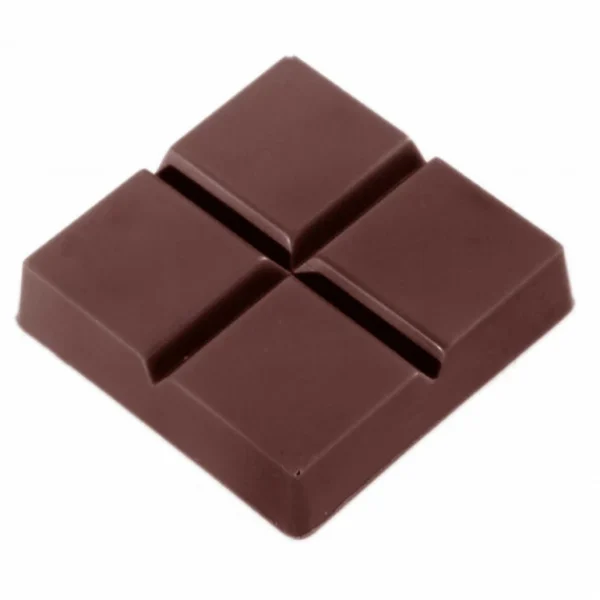 Moule Chocolat 4 Carrés (x18) Chocolate World 1