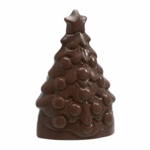 Moule Chocolat Arbre de Noël 9 x 5,9 cm (x4) Chocolate World 7