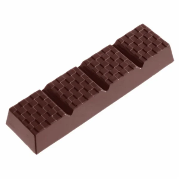 Moule Chocolat Barre à Damier (x6) Chocolate World 1