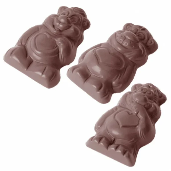 Moule Chocolat Bisounours 57,9 mm (x12) Chocolate World 1