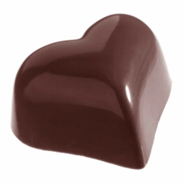 Moule Chocolat Bonbon Coeur 3.1 cm (x28) Chocolate World 1