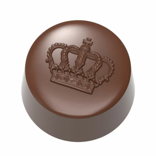 Moule Chocolat Bonbon Couronne Ø3 cm (x21) Chocolate World 1