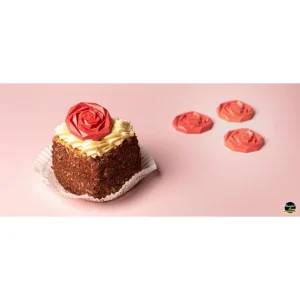 Moule Chocolat Caraque Rose 4,5 cm (x10) Chocolat Form 9