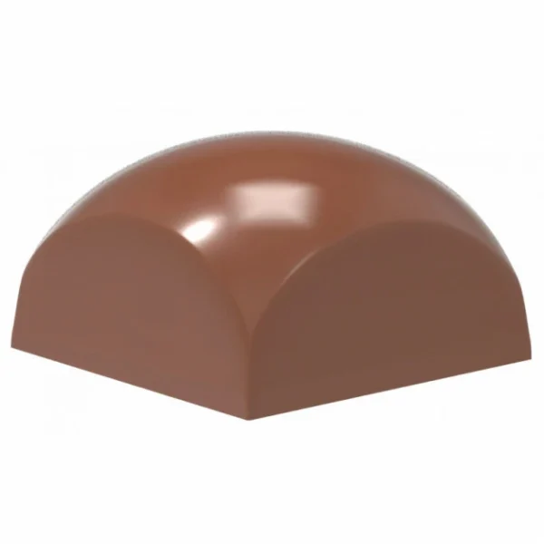 Moule Chocolat Carré Bombé 25,5 mm (x24) Chocolate World 1