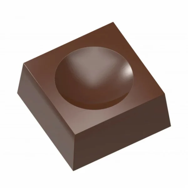 Moule Chocolat Carré Creux 43 mm (x10) Chocolate World 1