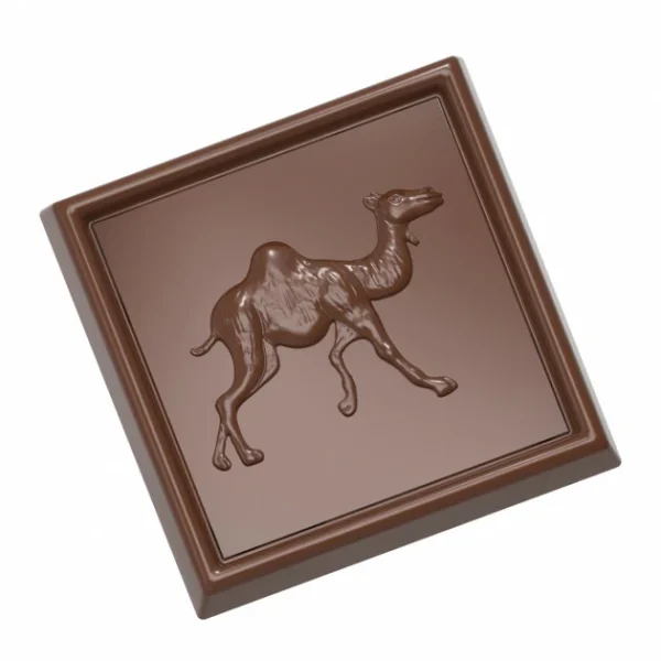 Moule Chocolat Carré Dromadaire 34mm (x21) Chocolate World 1