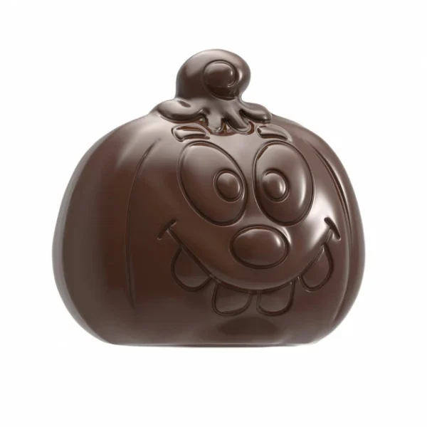 Moule Chocolat Citrouille Halloween 5,6 x 5,2 cm (x8) Chocolate World 3