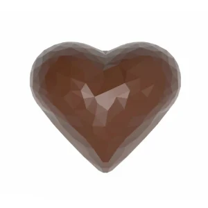 Moule Chocolat Cœur Double à Facettes 3,4 x 2,8 cm (x21) Chocolate World 6