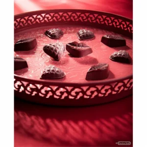 Moule Chocolat Coeur Matelassé 33 mm (x18) Chocolate World 6