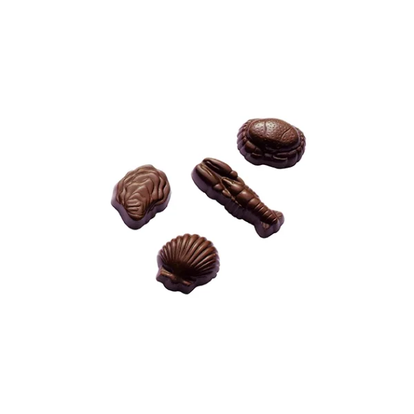 Moule Chocolat Coquillages et Crustacés (x24) Barry 1