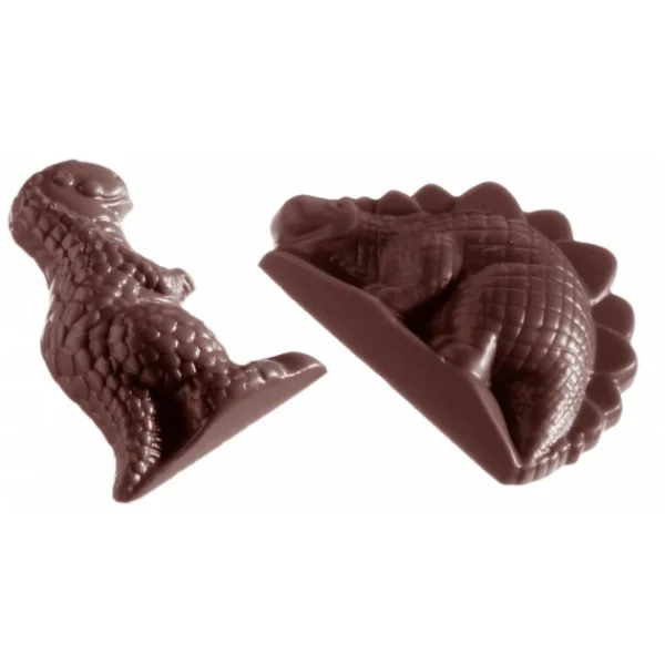 Moule Chocolat Dinosaures 35 mm (x12) Chocolate World 1