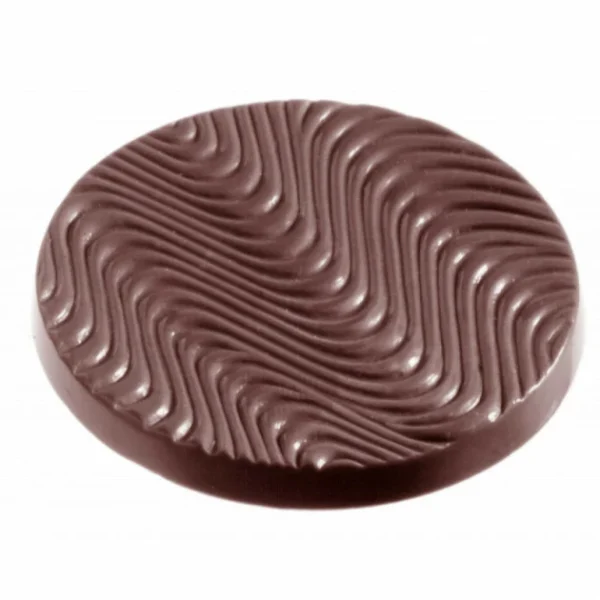 Moule Chocolat Disque Ondulé (x11) Chocolate World 1