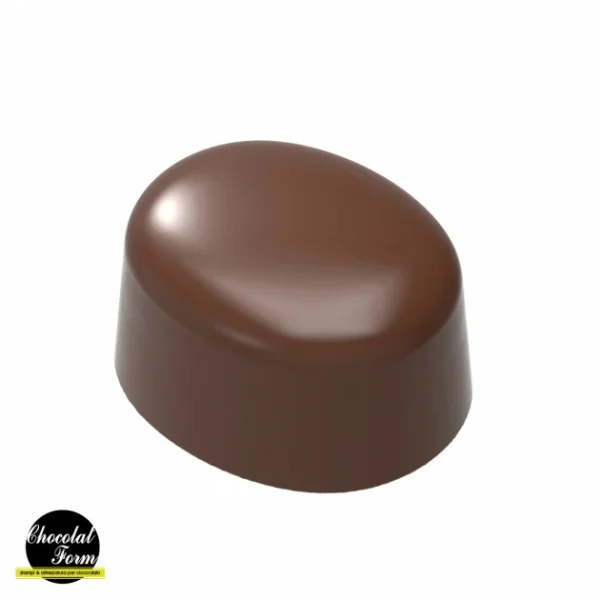 Moule Chocolat Dôme Ovale 3 x 2,5 cm (x24) Chocolat Form 1