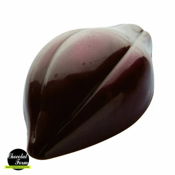 Moule Chocolat Fève Cacao 47,5 mm (x24) Chocolat Form 1