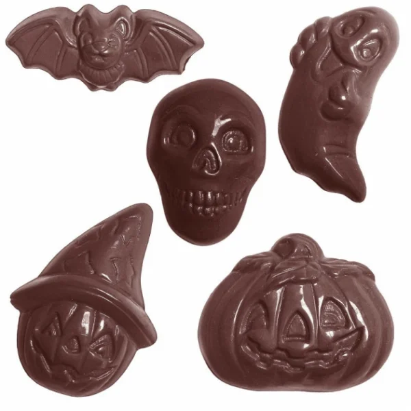 Moule Chocolat Friture Halloween (x30) Chocolate World 1