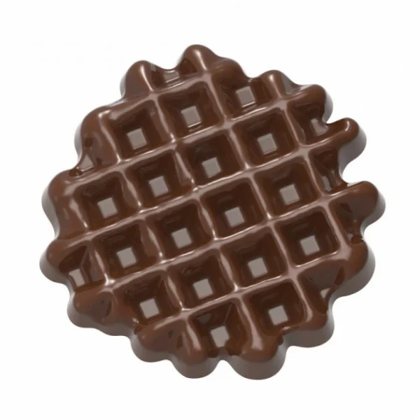 Moule Chocolat Gaufre (x10) Chocolate World 1