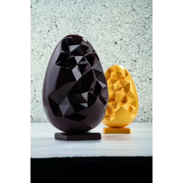 Moule Chocolat Oeuf Picasso Ø 14 x H 21,5 cm (x2) Pavoni 3