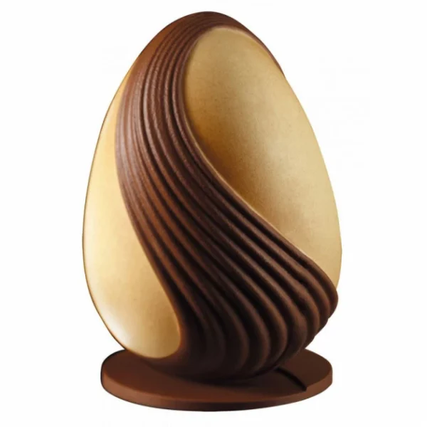 Moule Chocolat Oeuf Pinup Ø 14 x H 20 cm (x2) Pavoni 1