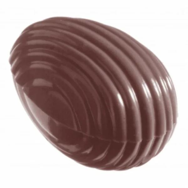 Moule Chocolat Oeuf Rayé 3.2 cm (x32) Chocolate World 1