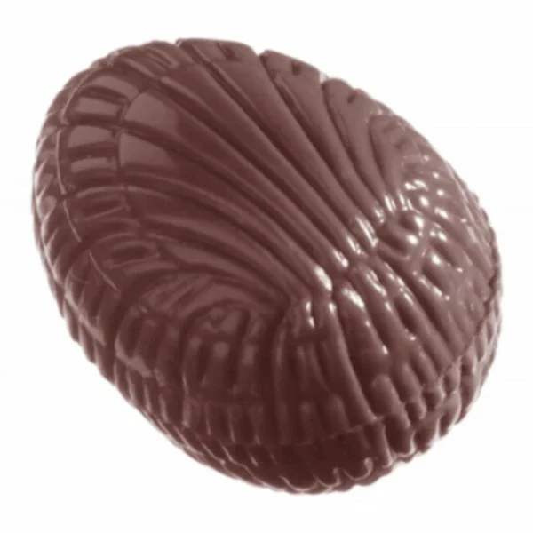 Moule Chocolat Oeuf Strié 3.3 cm (x32) Chocolate World 1