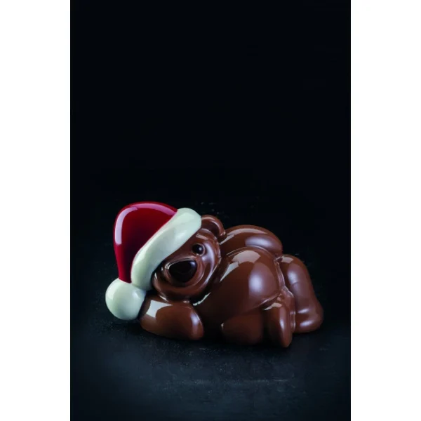 Moule Chocolat Ourson Teddy 18,5 x 11 cm x H 10,6 cm (x2) Pavoni 1