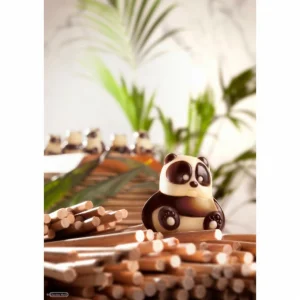 Moule Chocolat Panda 3,6 cm (x18) Chocolat World 6