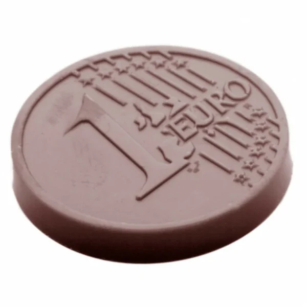 Moule Chocolat Pièce 1 Euro Ø 35 mm (x21) Chocolate World 1