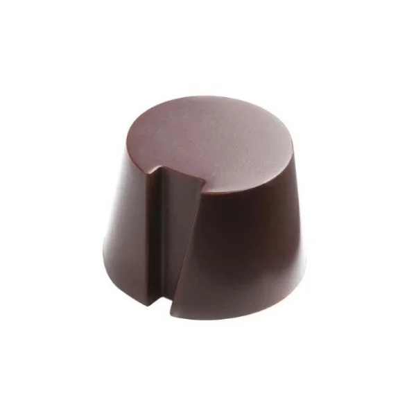 Moule Chocolat Pralines Cylindres Biseautés Ø27 mm (x28) Pop Chocolat 1