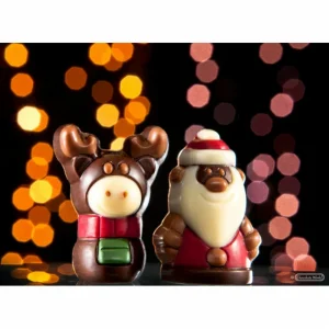 Moule Chocolat Renne Rudolph 3,9 cm (x18) Chocolate World 6