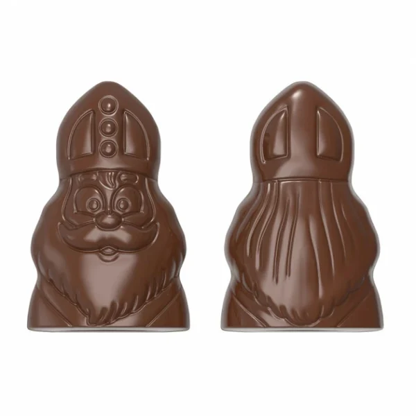 Moule Chocolat Saint Nicolas 9,1 x 5,9 cm (x4) Chocolate World 4