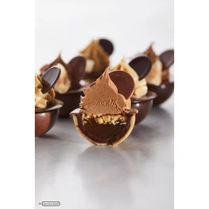 Moule Chocolat Sphère Aplatie 3 cm (x24) Chocolate World 9