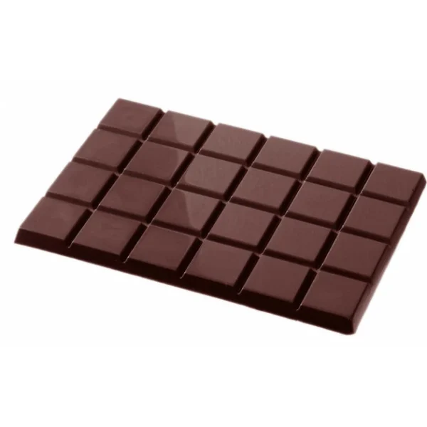 Moule Chocolat Tablette 24 Carrés (x2) Chocolate World 1