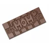 Moule Chocolat Tablette Best Mom Ever (x4) Chocolate World 16