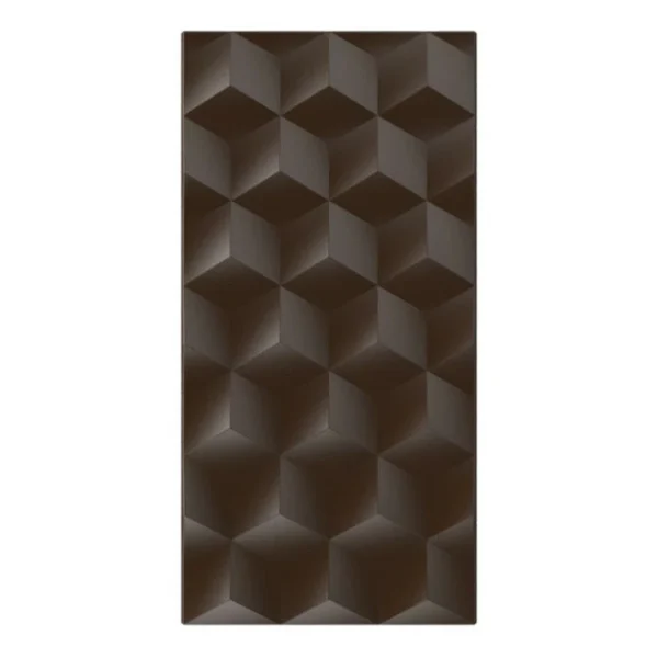 Moule Chocolat Tablette Effet Cube (x3) Pop Chocolat 1