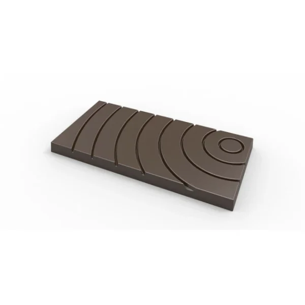 Moule Chocolat Tablette Effet Onde (x3) 3