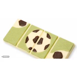 Moule Chocolat Tablette Football 11,4 x 5 cm x H 0,95 cm (x4) Chocolate World 9