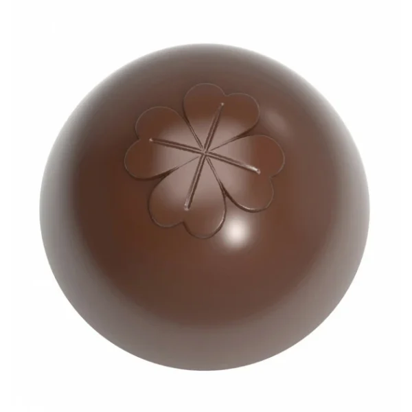 Moule Chocolat Truffe Américaine Trèfle 26,5 mm (x24) Chocolate World 3