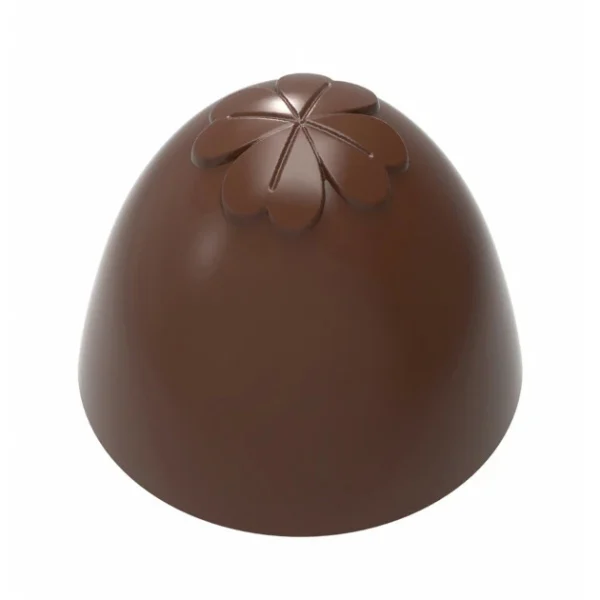 Moule Chocolat Truffe Américaine Trèfle 26,5 mm (x24) Chocolate World 1