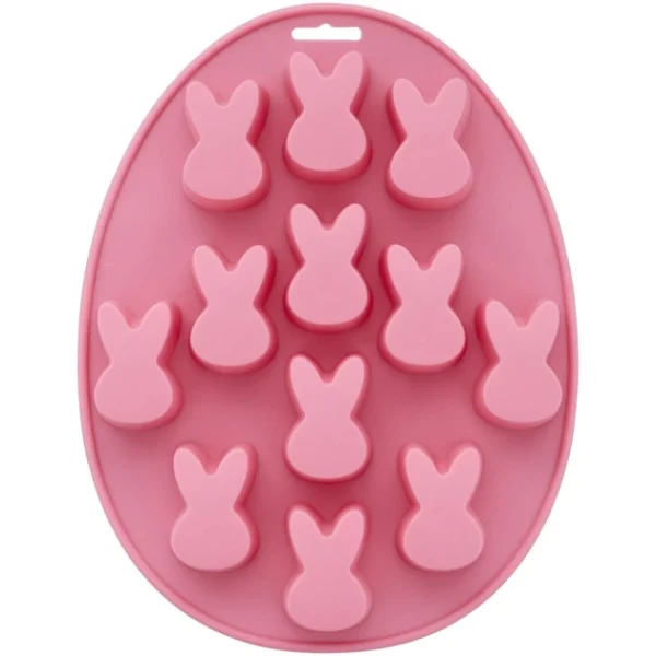 Moule Silicone Lapin 12 Cavités Wilton 3